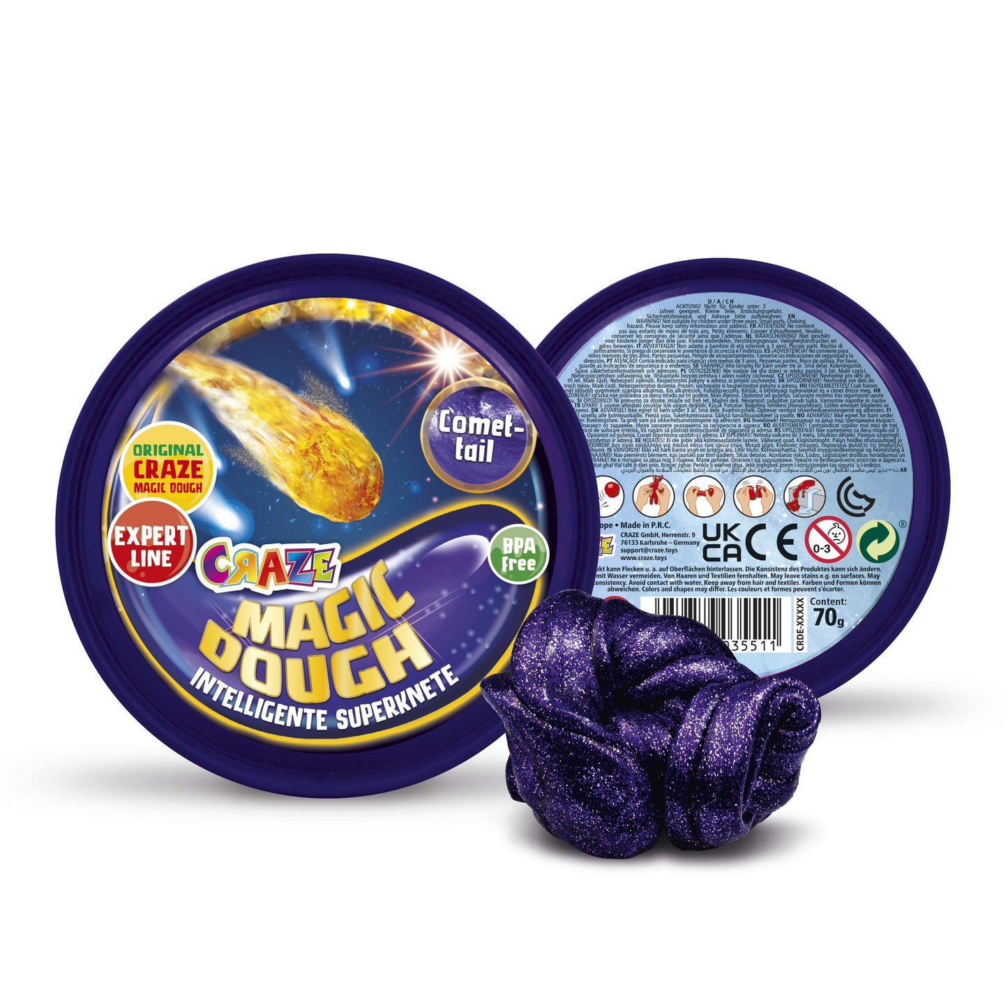 Magic Dough - Expert Galaxy Comet Tail